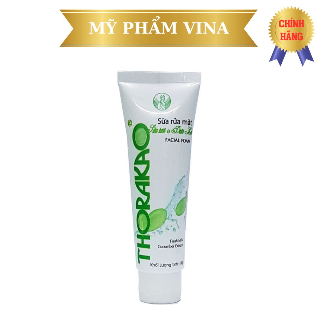 Sữa rửa mặt Thorakao sữa tươi và dưa leo 100g 1