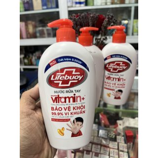 Nước rửa tay Lifebuoy bảo vệ vượt trội chai 500ml