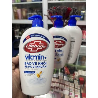 Nước rửa tay Life buoy chăm sóc da chai 500gr