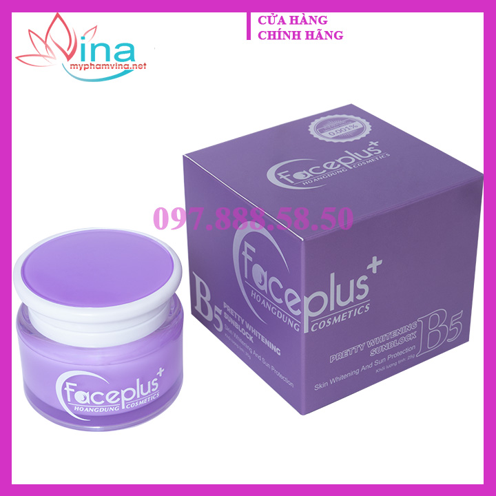 KEM DƯỠNG TRẮNG DA - CHỐNG NẮNG FACEPLUS+ 25GR - NEW