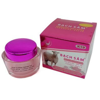 Kem Bạch Sâm K19 dưỡng trắng da - Ngừa mụn - Chống nắng - Se khít lỗ chân lông Bạch Sâm K19 (22g) 1
