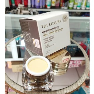 Kem T&T LUXURY dưỡng trắng da - lão hoá - mềm mịn da - SPF 45 PA ++ 15gr 1