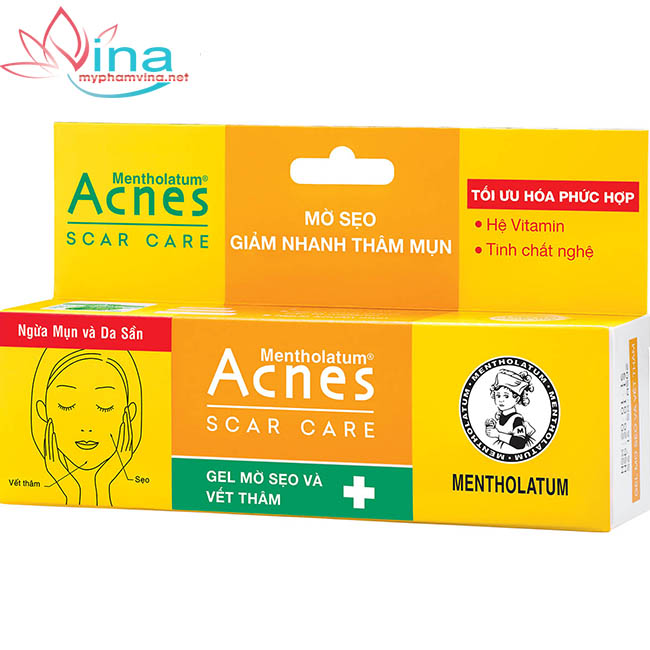 Gel Mờ Sẹo Và Vết Thâm Acnes Scar Care 12gr