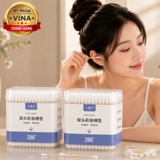 COMBO 2 Hộp 200 Cây Tăm Bông Cotton Swabs