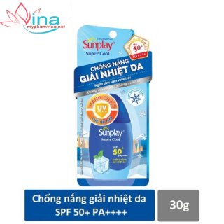 Sữa Chống Nắng Giải Nhiệt Da Sunplay Super Cool SPF50+, PA++++ (30g) 1