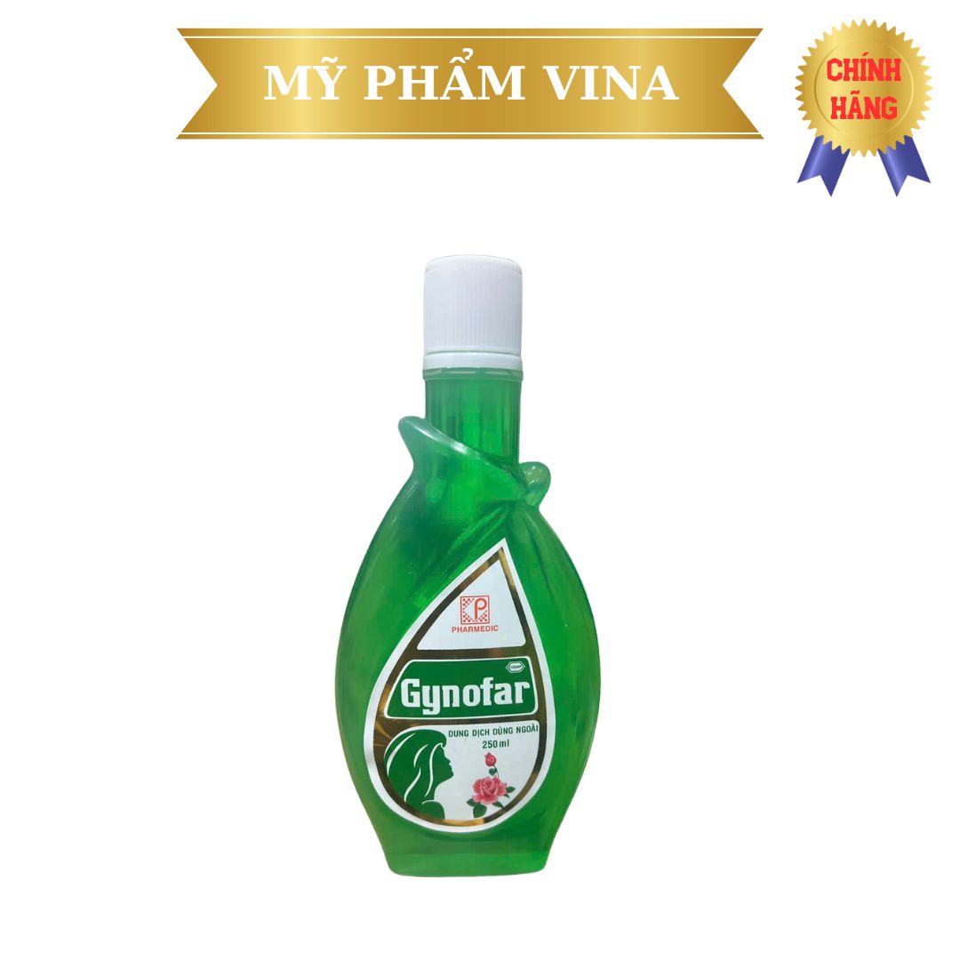 Dung dịch vệ sinh Gynofar 250ml 1