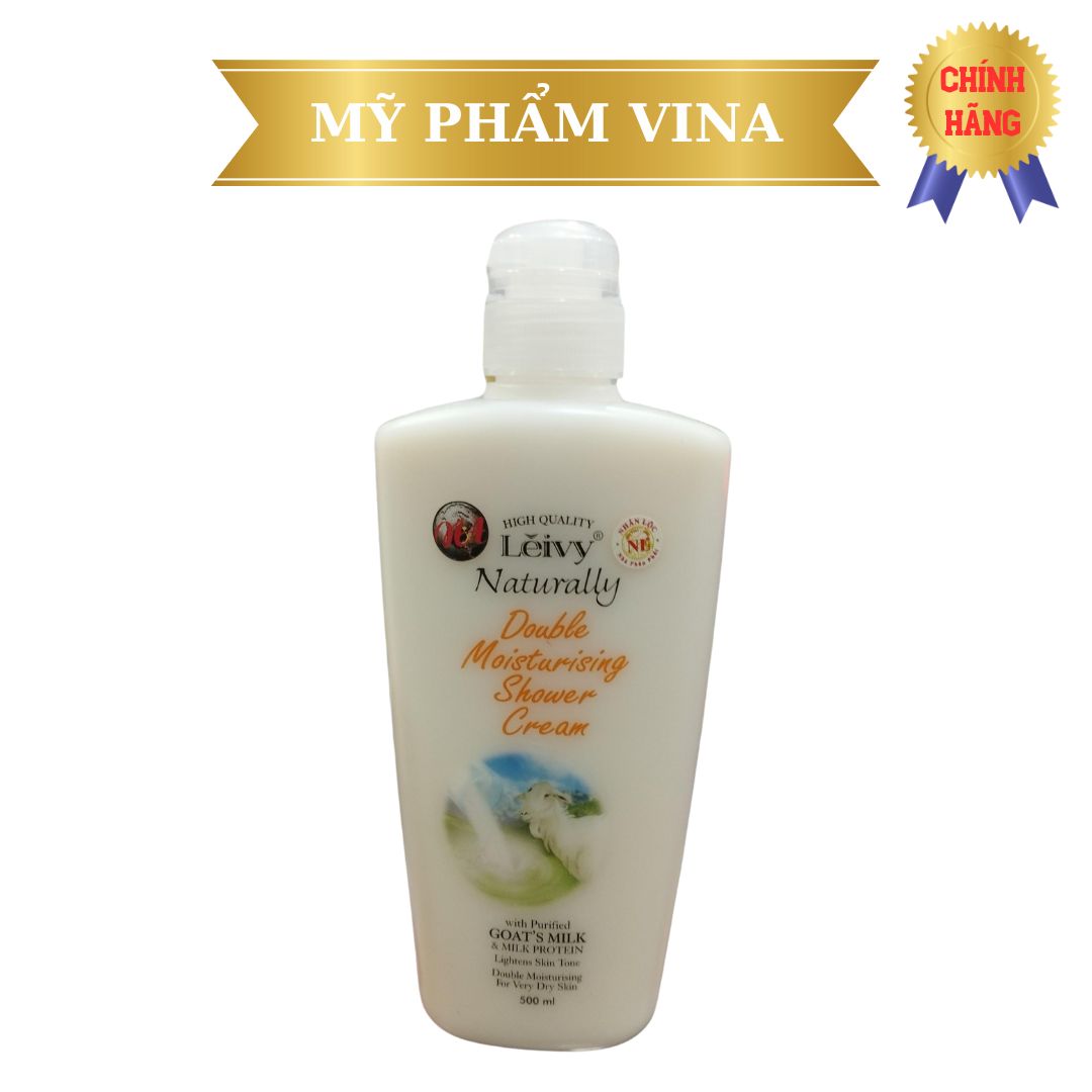 Sữa tắm dê trắng da Leivy Naturally 500ml 1