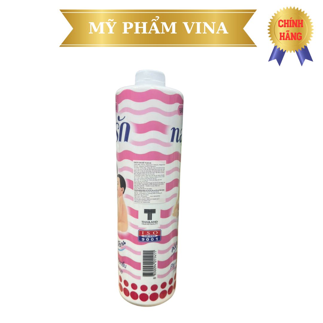 Phấn rôm Em bé Narak 350g - Thái Lan - chống ẩm ướt, rơm sả, bị hăm 2