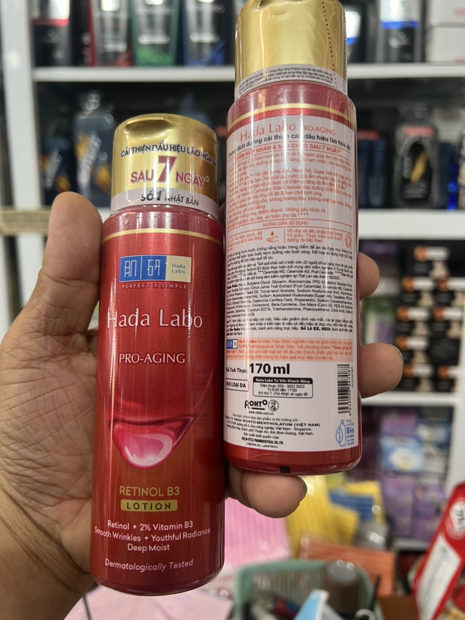 Dung dịch Hada Labo Pro Anti Aging dưỡng da chuyên biệt chống lão hóa 170ml 2