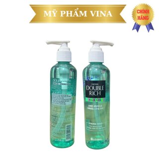 Gel Tạo Kiểu Tóc DOUBLE RICH STRONG HARD 250ml - CHAI XANH 2