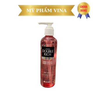 Gel Tạo Kiểu Tóc Double Rich Soft Hold 250ml - Màu Hồng 1