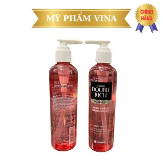 Gel Tạo Kiểu Tóc Double Rich Soft Hold 250ml - Màu Hồng 2