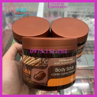 Tẩy tế bào chết quế hồi Scrub Coffee Cinnamon Cloves 380ml 2