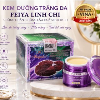 KEM DƯỠNG TRẮNG DA FEIYA LINH CHI CHỐNG NHĂN, CHỐNG LÃO HOÁ SPF30 PA+++ 30GR