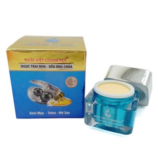 Kem Mụn – Thâm – Mờ sẹo Ngọc Trai Đen – Sữa Ong Chúa Nhật Việt V13 (20g) 1