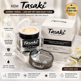 Kem Tasaki dưỡng trắng da xóa nám và mụn thâm 25GR - Tasaki Whitening Anti Freckle Beauty Firming Skin Cream