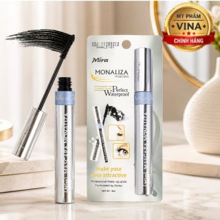Mascara Không Trôi Giúp Cong Mi Mira Monaliza Make Your Eyes Attractive (8g)
