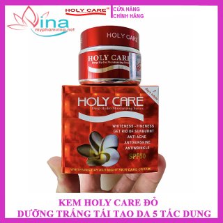 KEM HOLY CARE DƯỠNG TRẮNG TÁI TẠO DA 5 TÁC DỤNG (ĐỎ) 20gr 1