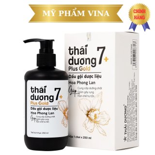 Dầu gội dược liệu Thái Dương 7Plus chai 250ml 2