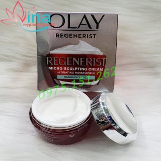 Kem dưỡng da chống lão hóa Olay Regenerist Micro Sculpting Cream 48g 1