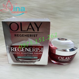 Kem dưỡng da chống lão hóa Olay Regenerist Micro Sculpting Cream 48g 2