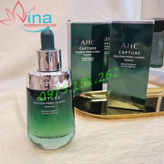 Tinh chất dưỡng xoa dịu da nhạy cảm AHC Capture Solution Prime Calming Ampoule 50ml 1