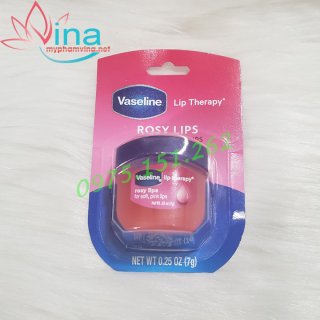 Son Dưỡng Môi Vaseline Lip Rose Therapy 7GR 1