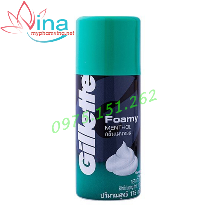 Bọt cạo râu Gillette Bạc Hà 175g 1