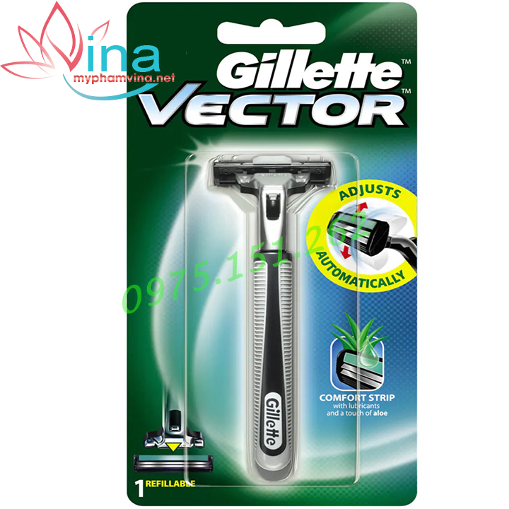 Dao cạo râu Gillette Vector lưỡi kép 1