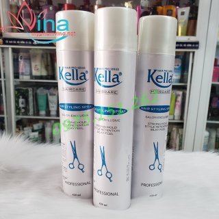 Keo xịt tóc Kella mềm 420ml 2