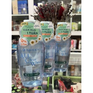 Nước Tẩy Trang Senka All Clear Water Acne Care Ngừa Mụn 230ml 2
