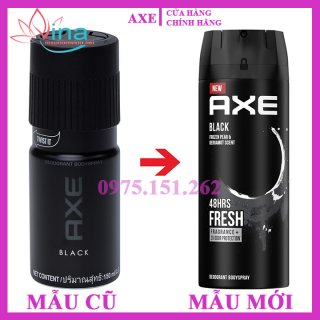 Xịt khử mùi toàn thân Axe Black dành cho nam  150ml 1