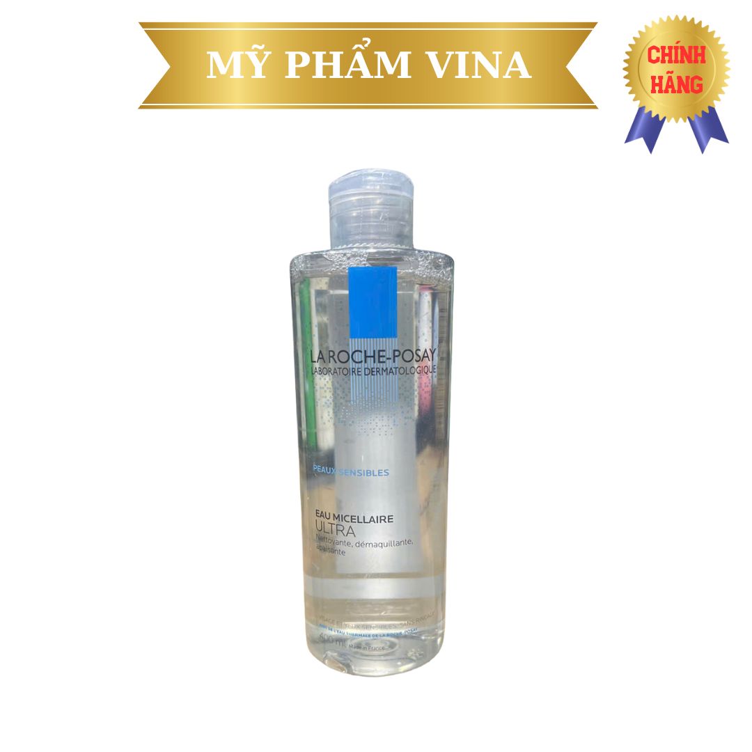 Nước Tẩy Trang La Roche-Posay Micellar Water Ultra Sensitive Skin Làm Sạch Sâu Cho Da Nhạy Cảm 400ml 1