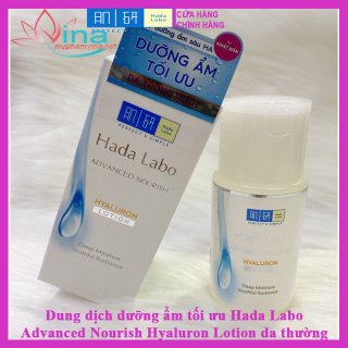 Dung dịch dưỡng ẩm Hada Labo Advanced Nourish Lotion dành cho da thường 100ml 1