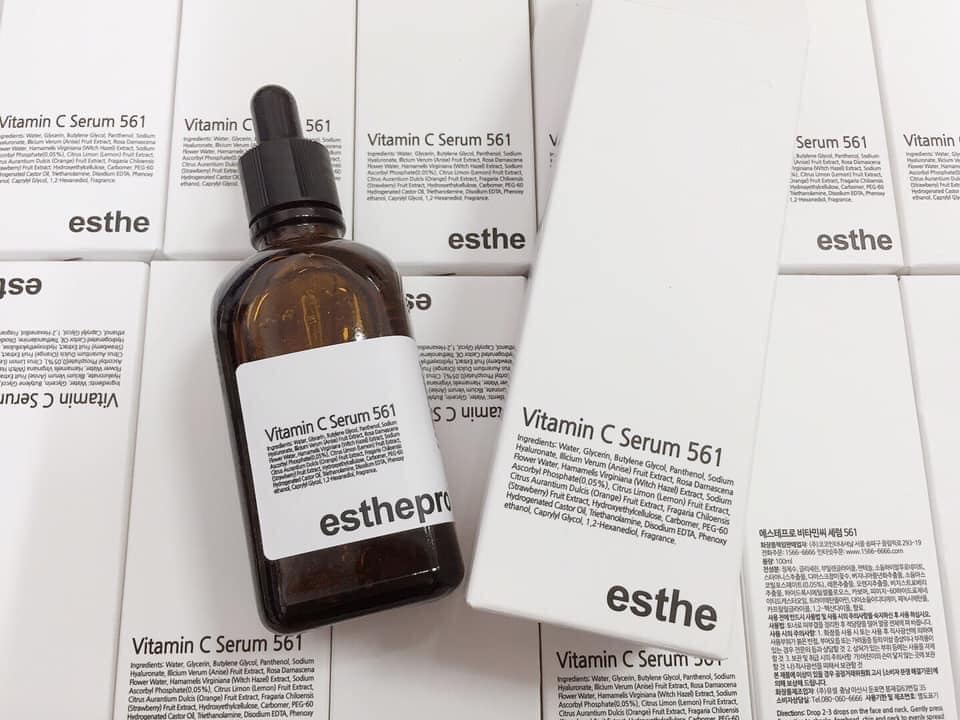 Serum Truyền Trắng Esthemax Vitamin C Serum 561 Hàn Quốc (100ml)