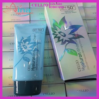 KEM CHỐNG NẮNG CELLIO Hyaluron Whitening Sun Cream SPF 50PA+ 70ML 1