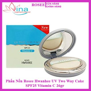Phấn Nền Rosee Hwanhee UV Two Way Cake SPF25 Vitamin C 26GR 2