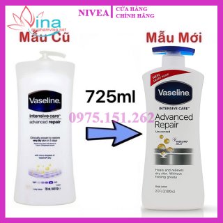 Sữa Dưỡng Thể Vaseline Intensive Care Advanced Repair 725ml 1